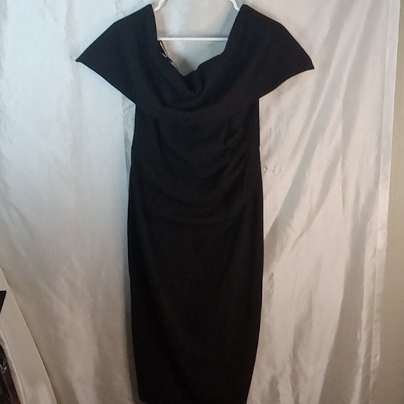 Vince camuto little black dress size 10 - Picture 1 of 8